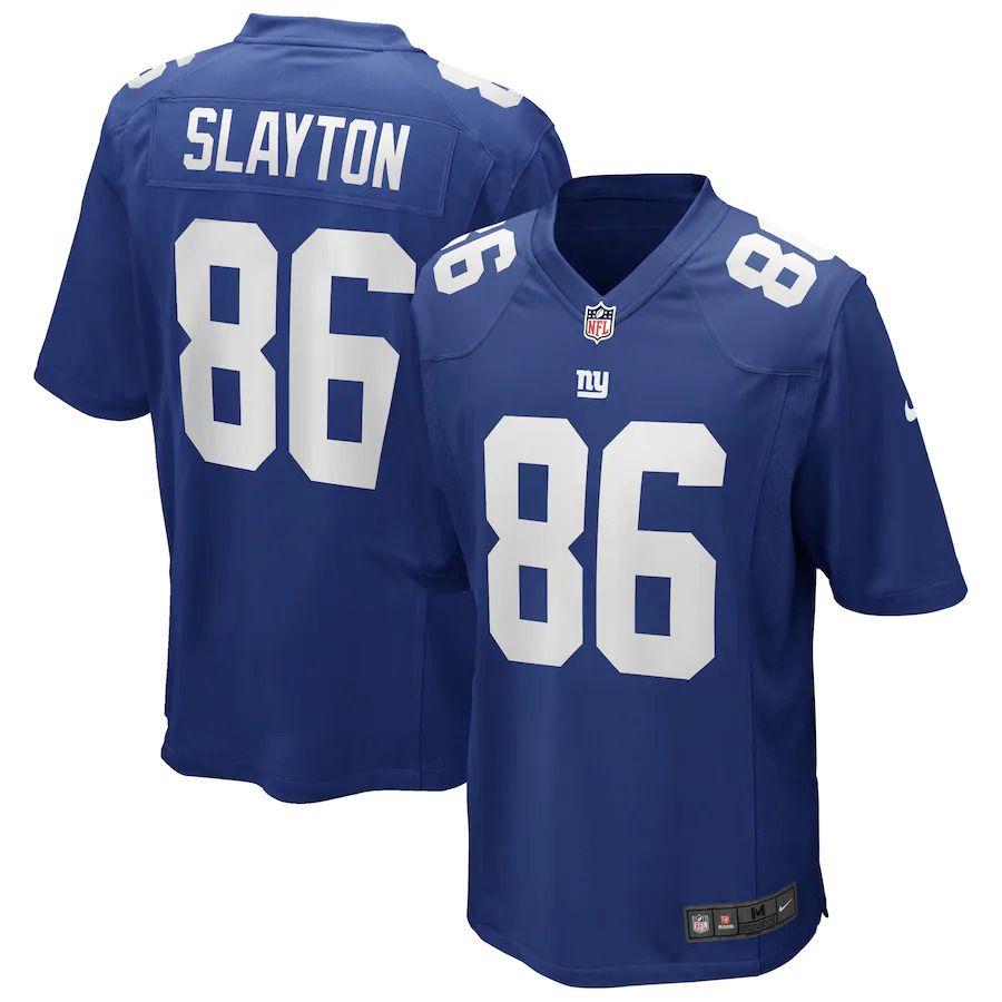 Men New York Giants 86 Darius Slayton Nike Royal Player NFL Jersey